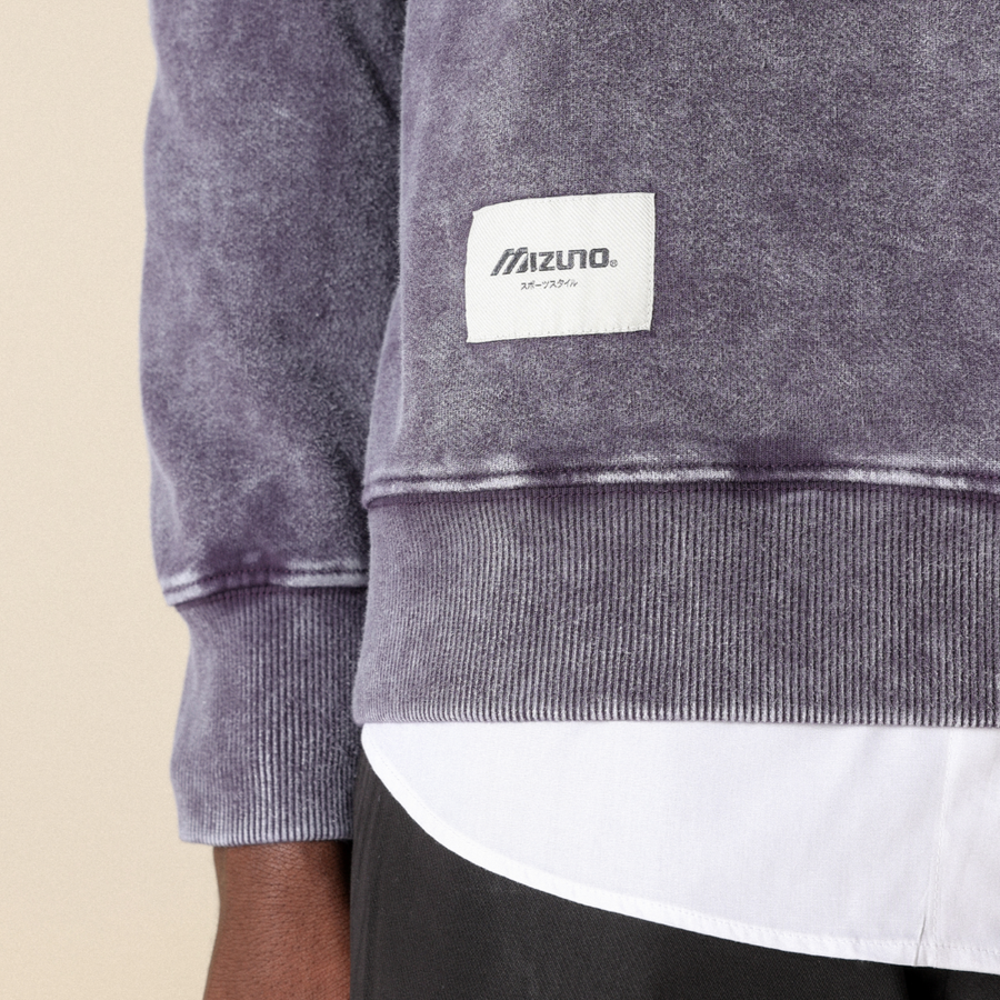 Mizuno SPORTSTYLE SWEATSHIRT Purple